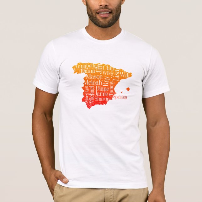 Spain 2009 T-Shirt (Front)