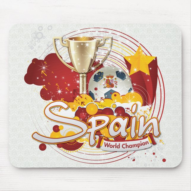 Spain 2010 World cup Mouse Pad (Front)
