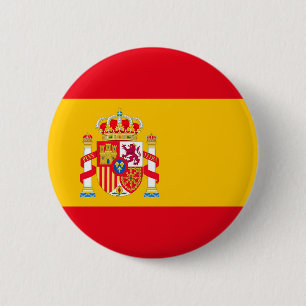 Spain 2 Inch Round Button