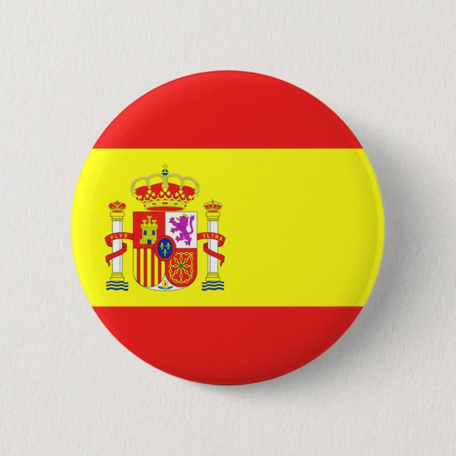 Spain 2 Inch Round Button (Front)