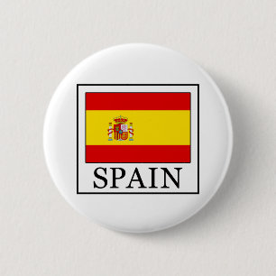 Spain 2 Inch Round Button