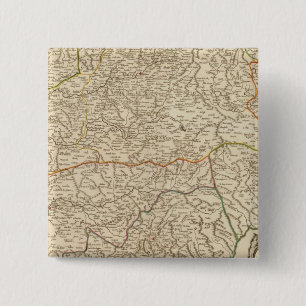 Spain 2 Inch Square Button