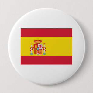 Spain 4 Inch Round Button