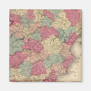 Spain and Portugal 13 Magnet