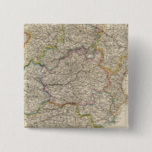 Spain and Portugal 3 2 Inch Square Button