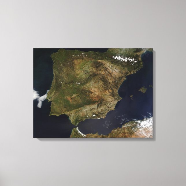 Spain and Portugal 3 Canvas Print (Front)