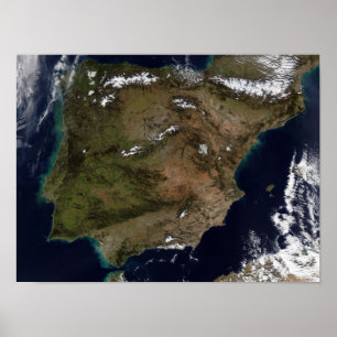 Spain and Portugal 3 Poster