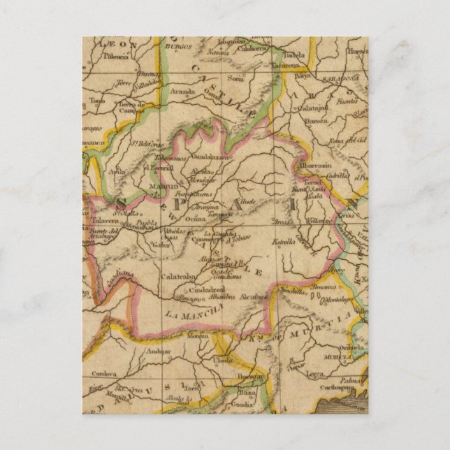 Spain and Portugal 4 Postcard (Front)