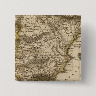 Spain and Portugal 8 2 Inch Square Button