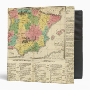 Spain and Portugal Chronology Map Binder