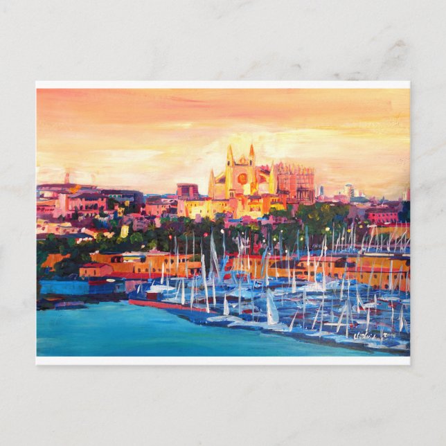 Spain Balearic Island Palma De Mallorca Postcard (Front)