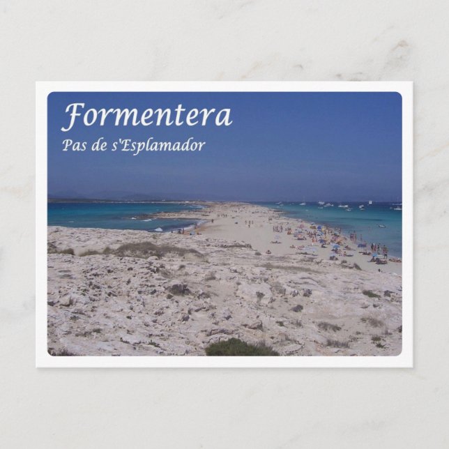 Spain - Balearic Islands - Formentera - Postcard (Front)