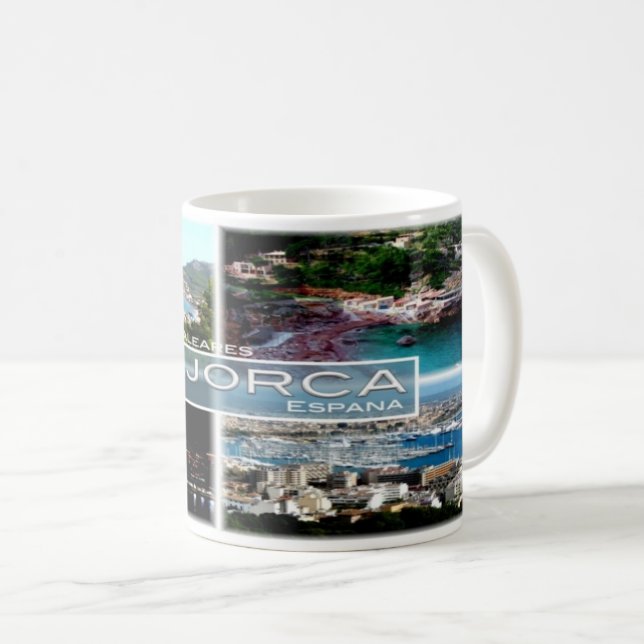 Spain - Balearic Islands - Majorca - Mallorca - Coffee Mug (Front Right)