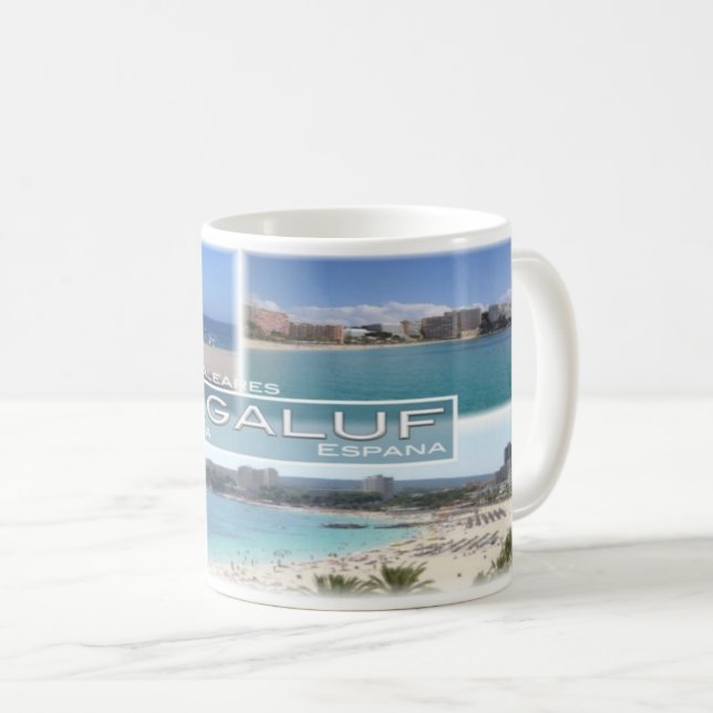 Spain - Balearic Islands - Majorca - Mallorca - Coffee Mug (Front Right)