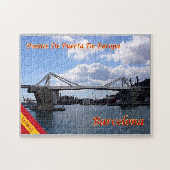 Spain - Barcelona - Jigsaw Puzzle (Horizontal)
