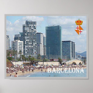 Spain - Barcelona - Poster