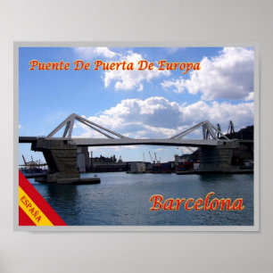 Spain - Barcelona - Poster