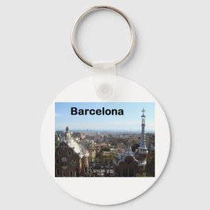 Spain Barcelona View (St.K) Keychain