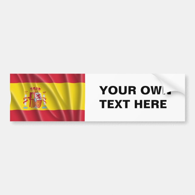 SPAIN BUMPER STICKER (Front)