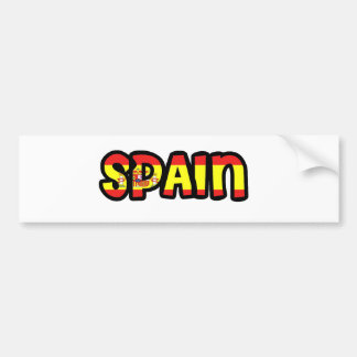 Spain Bumper Sticker