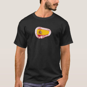 Spain Carabiner Flag T-Shirt
