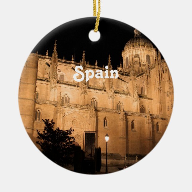 Spain Ceramic Ornament (Front)