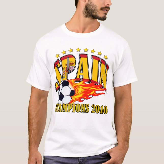 Spain Champions 2010 T-Shirt (Front)