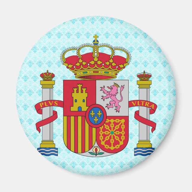 Spain Coat of Arms detail Magnet (Front)