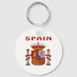 Spain Coat Of Arms Keychain