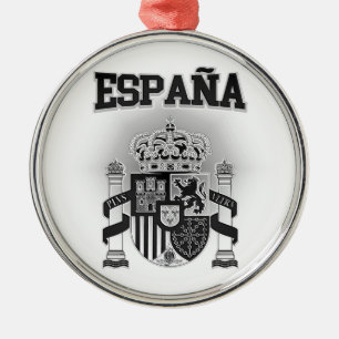 Spain Coat of Arms Metal Ornament