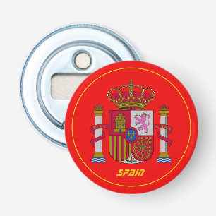 Spain Coat of Arms, Spanish Party Bottle Opener