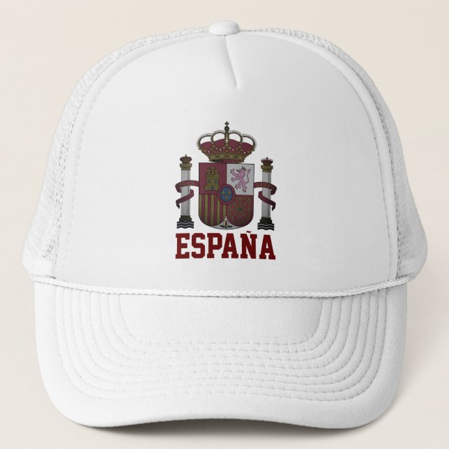 SPAIN Coat of Arms Trucker Hat (Front)