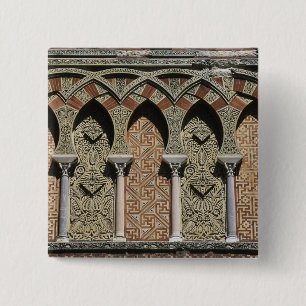 Spain, Cordoba, Moorish mezquita, (mosque). 2 Inch Square Button