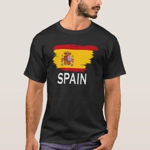 Spain Country Spanish Flag for Men Women Kids Spai T-Shirt