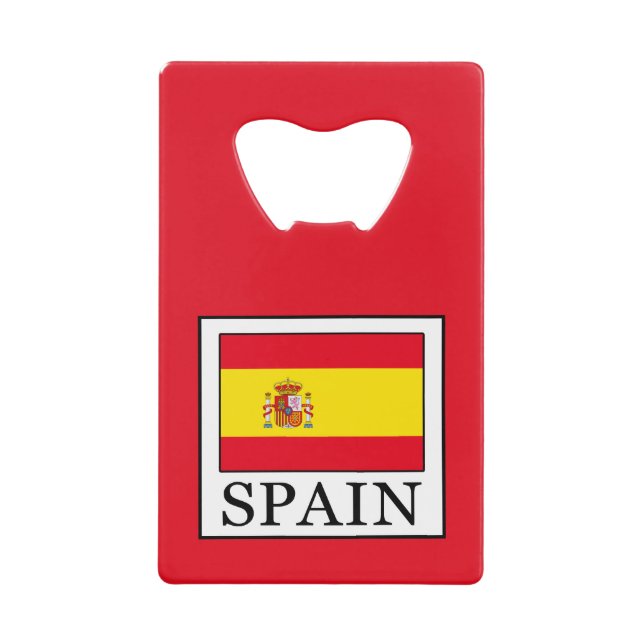Spain Credit Card Bottle Opener (Front)