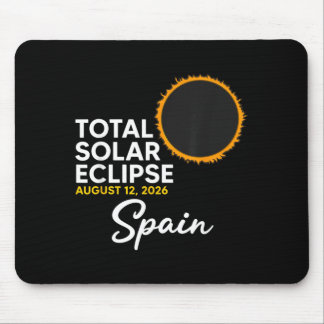 Spain Eclipse Solar Event 12 August 2026 Total Mouse Pad