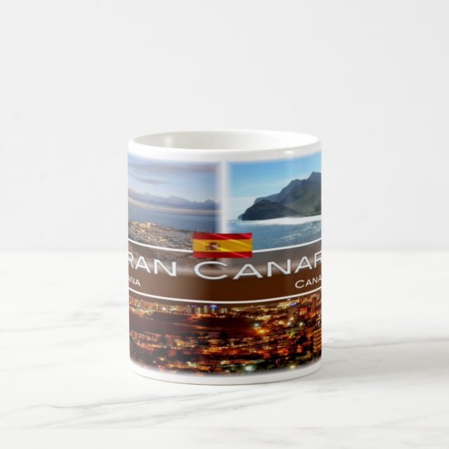 Spain - Espana - Gran Canaria - Canary Islands - Coffee Mug (Center)