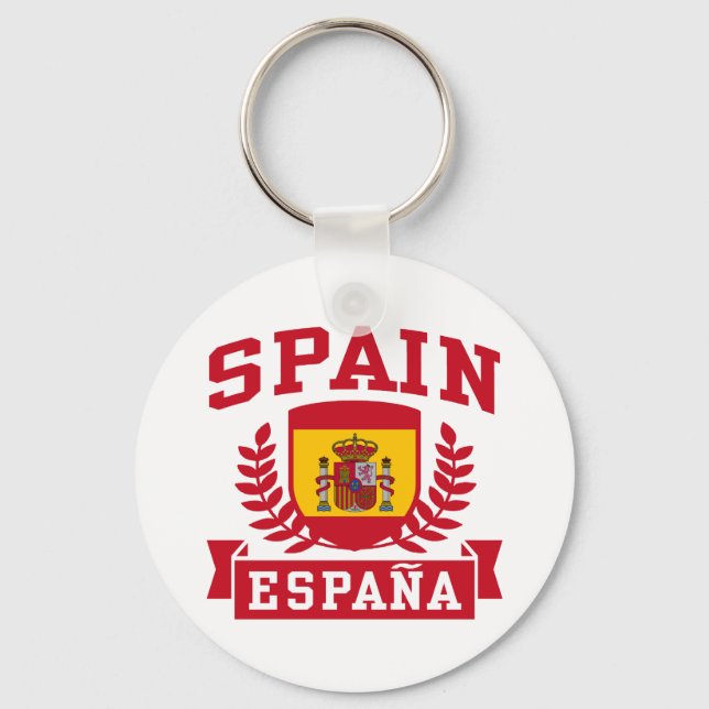 Spain Espana Keychain (Front)