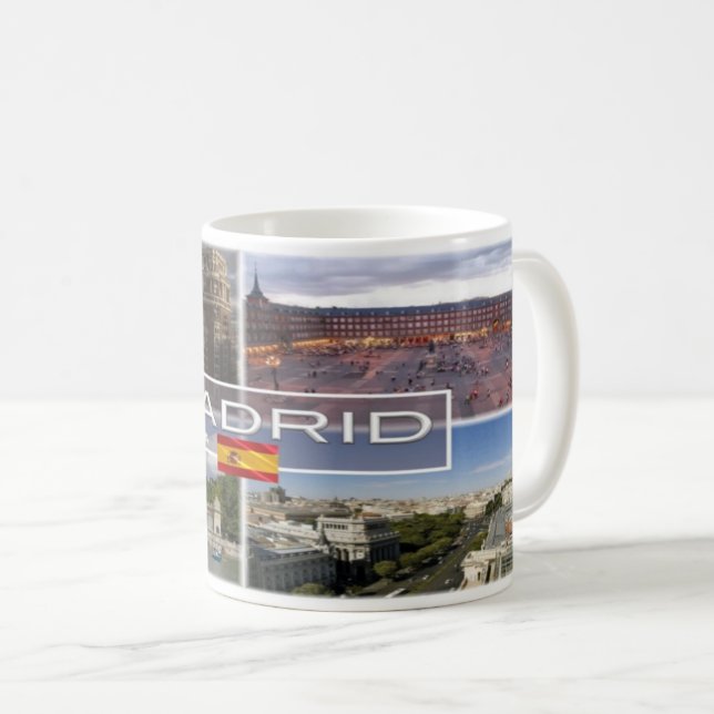 Spain - Espana - Madrid - Coffee Mug (Front Right)