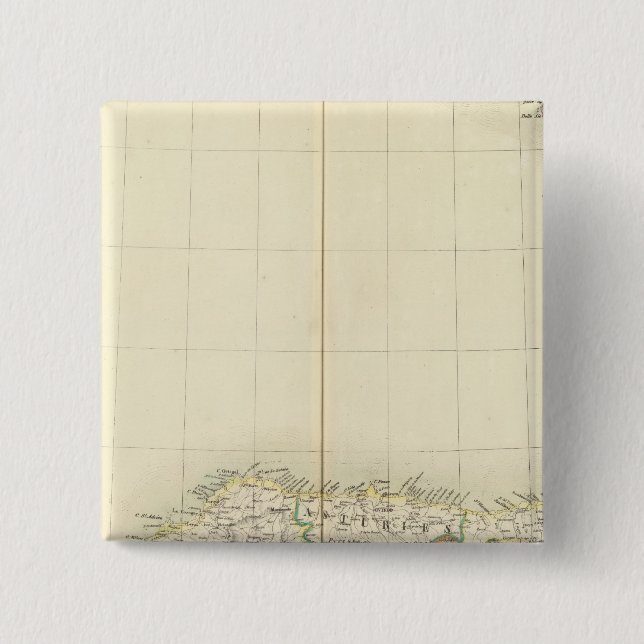 Spain, Europe 18 2 Inch Square Button (Front)