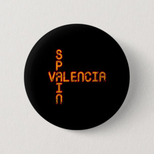 Spain Flag 2 Inch Round Button