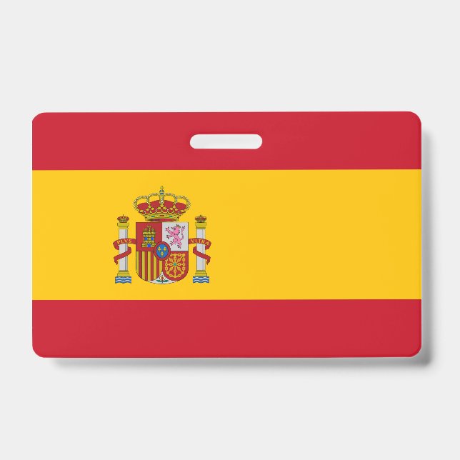Spain Flag Badge (Front)