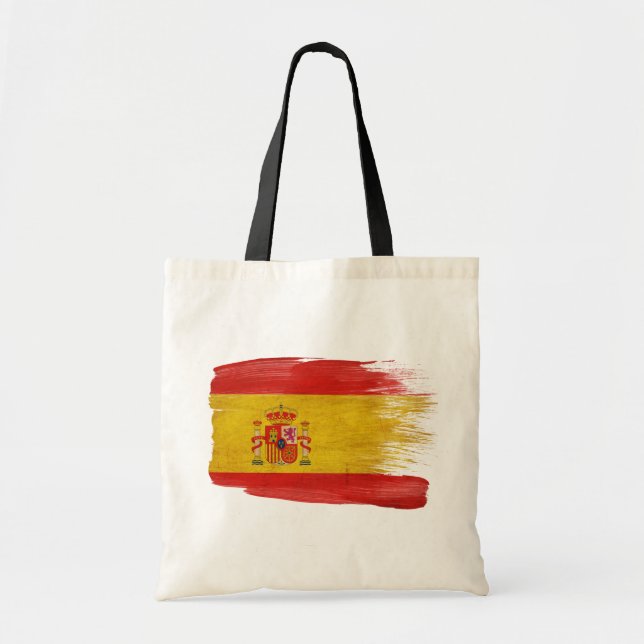 Spain Flag Canvas Bags (Front)