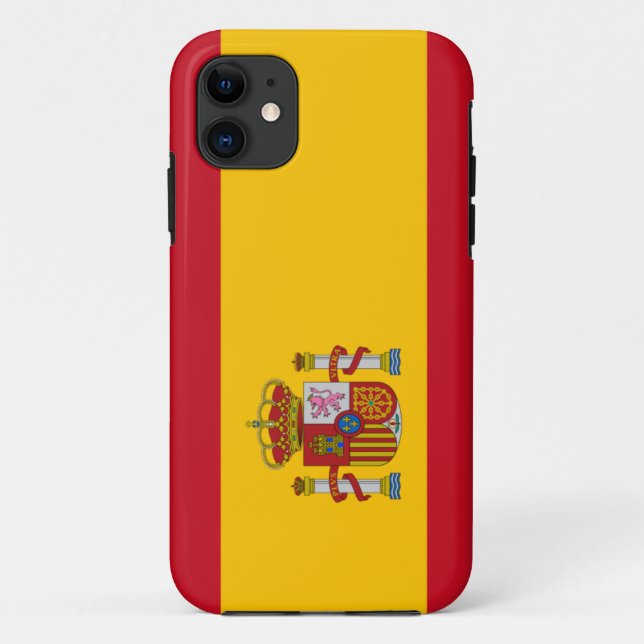 Spain Flag Case-Mate iPhone Case (Back)