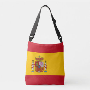 Spain Flag Crossbody Bag