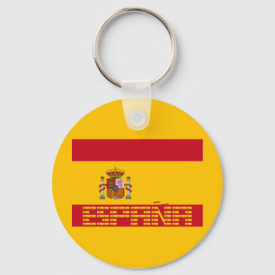 Spain - Flag / España - Bandera Keychain