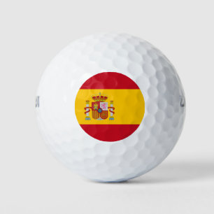 Spain flag Golf Balls
