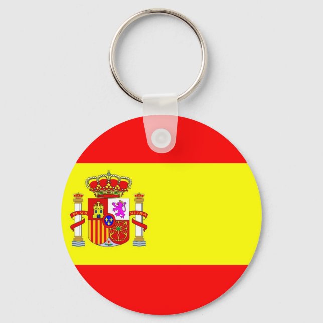 Spain flag keychain (Front)