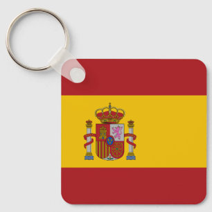 Spain Flag Keychain