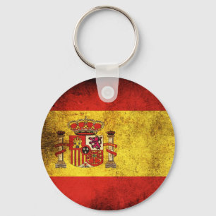 Spain Flag Keychain
